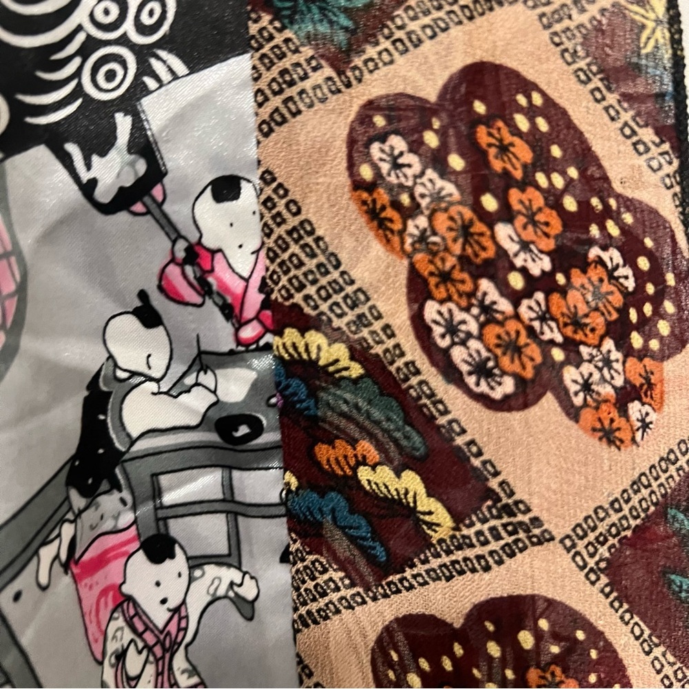 Silk Art to Wear Sheer Kimono Jacket - Picture 3 of 8